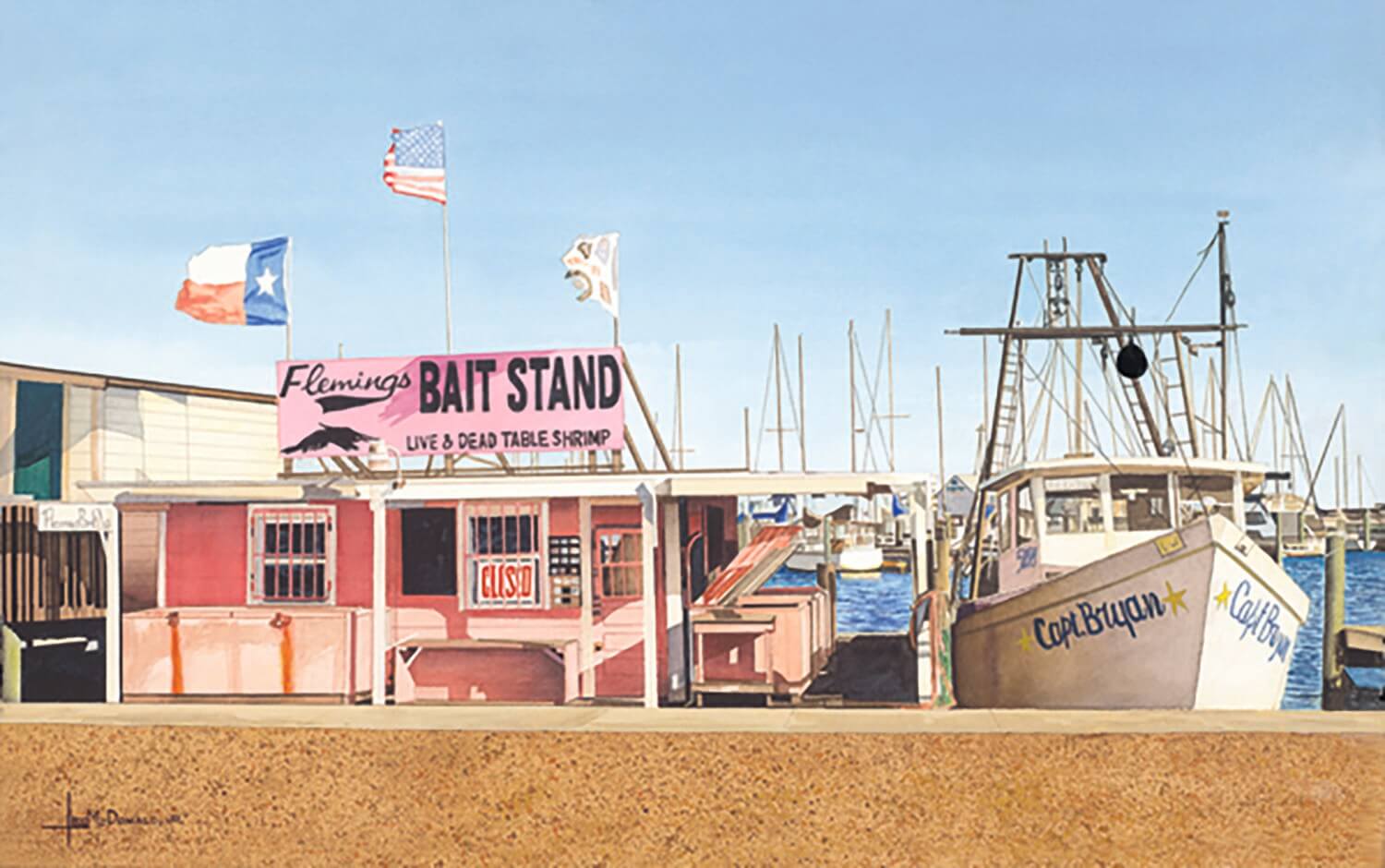 "Fleming's Bait Stand"